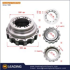 Heli yuk mashinasi CPCD30 uchun forklift nam tormozi