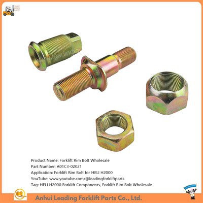 Forklift Rim Bolt|Arzon Forklift qismlari ulgurji|HELI H2000 Forklift ta'mirlash to'plamlari