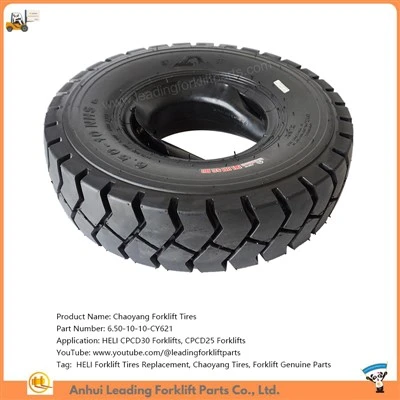 HELI Forklift Pnevmatik Shina|Forklift g'ildiraklari va shinalari|CPCD25 Lift yuk mashinasi OEM qismlari|Forkliftlar uchun Chaoyang shinalari
