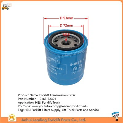 Lift yuk mashinasi transmissiya filtri