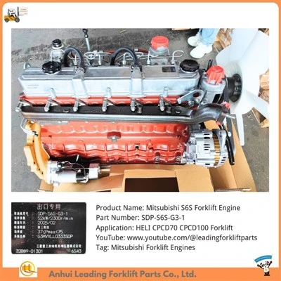 Mitsubishi S6S Forklift Dvigatel|Mitsubishi Forklift Dvigatellari|P/N: SDP-S6S-G3-1